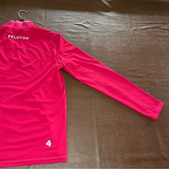 Peloton Venture Half Zip Pullover Sweater by Fourlaps Activewear Mens Medium - Picture 9 of 12